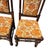1970s Ethan Allen Jacobean Royal Charter Oak Dining Room Side Chairs Gothic Pair For Sale - Image 10 of 17