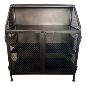 Cast Iron Desk / Cabinet From Restoration Hardware