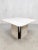 1960s Vintage Italian Marble & Travertine Coffee Table For Sale - Image 5 of 5