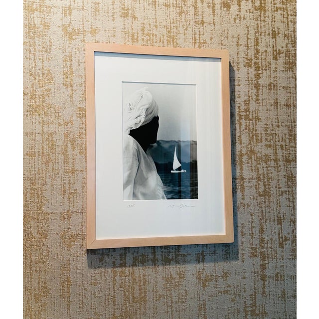 A vintage black and white gelatin silver black and white print by American photographer Gibson Ralph (born 1939, Los...