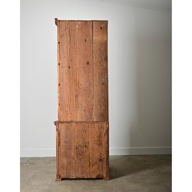 Gustavian (Swedish) Early 19th Century Swedish Gustavian Period Painted Corner Cabinet For Sale - Image 3 of 14