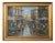Neapolitan Artist, Market Square in Naples, 20th Century, Oil Painting on Panel For Sale