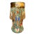 Moser Antique Bohemian Art Nouveau Enameled & Gilded Glass Insect Cabinet Vase For Sale