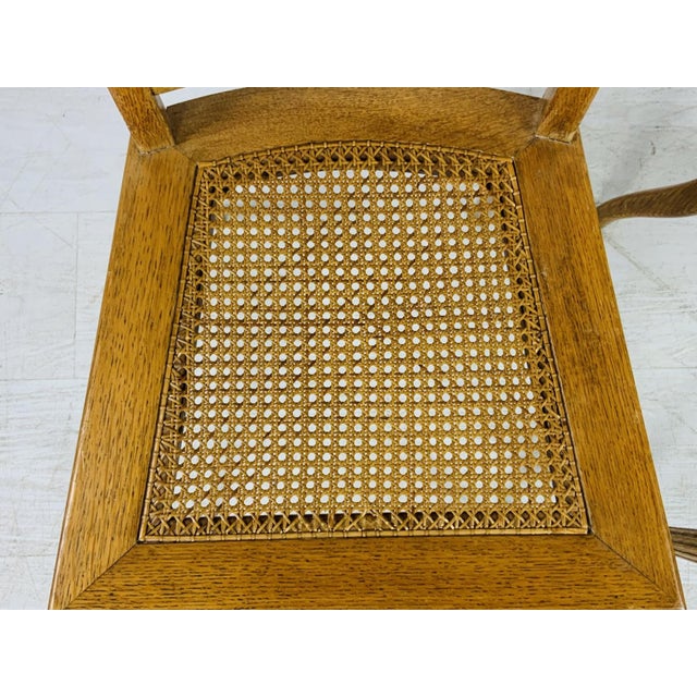 Antique Louis XVI Style Side Chairs With Caned Seats—A Pair For Sale - Image 10 of 16