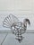 Folk Art Wire Turkey Planter For Sale - Image 10 of 12