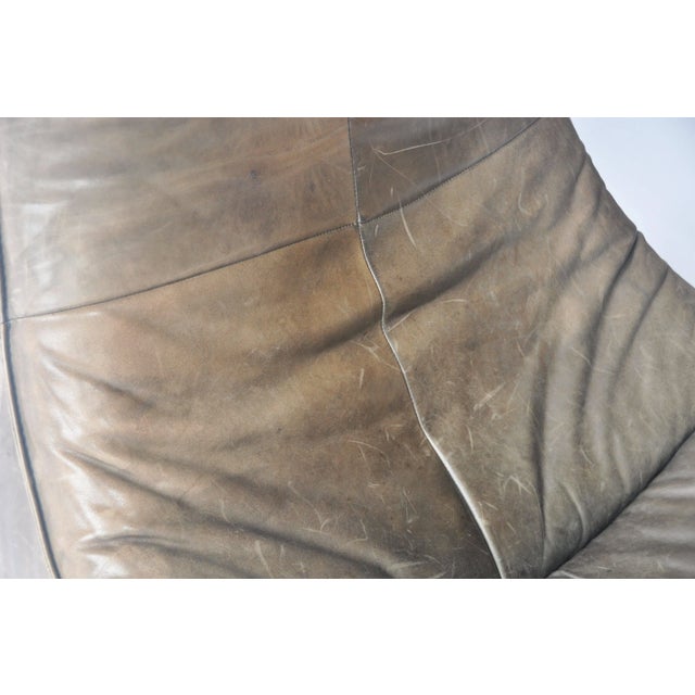 Gerard Van Den Berg 1970s Leather Chair by Gerard Van Den Berg for Montis For Sale - Image 4 of 10