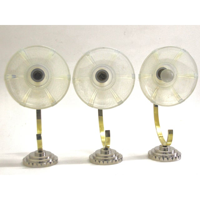 Large French Art Deco Wall Light from Ezan, 1930s For Sale - Image 14 of 18