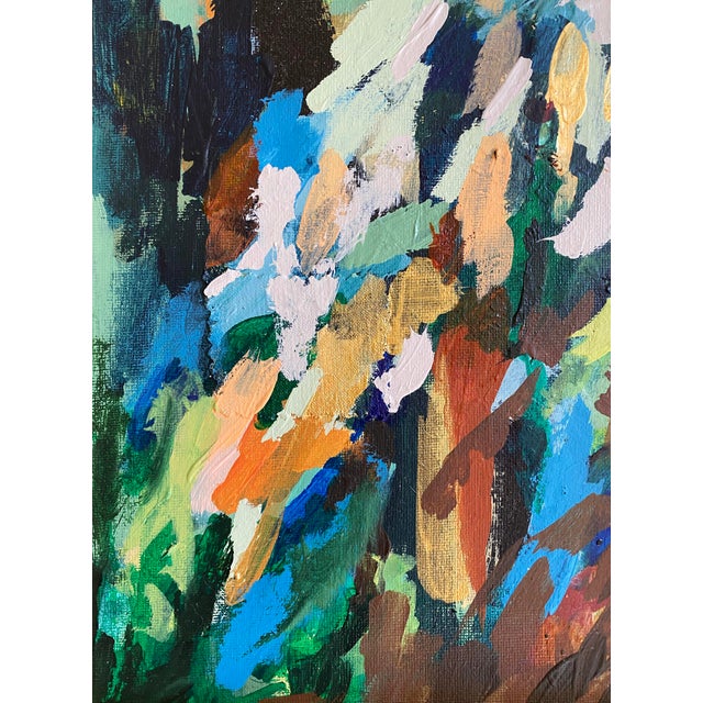 Original painting by Jessalin Beutler, completed in 2026. Acrylic and collage on canvas wrapped board. Signed, dated and...