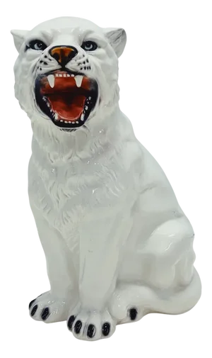 Tiger Statue in Ceramic from Ceramiche Boxer