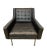 Pair of Mid-Century Modern Lounge Chairs (Bergeres), on chrome bases, ca. 1970, newly upholstered in the absolute finest...