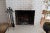 Vintage Hand Wrought Iron Ram's Head Fireplace Set For Sale - Image 4 of 8