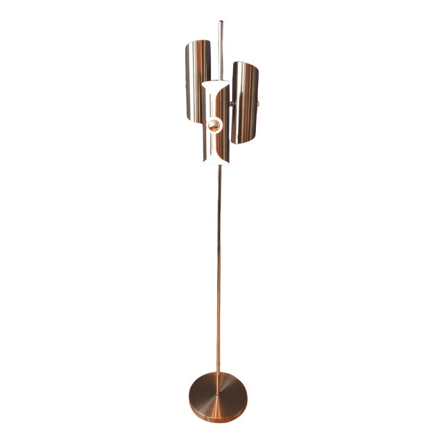 Vintage Space Age Floor Lamp from Polam For Sale