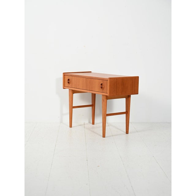 Scandinavian Bedside Table, 1950s For Sale - Image 4 of 9