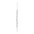 2020s Glass Icicle Ornament Set of 6  9.75" & 11.5" For Sale - Image 5 of 7