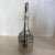 Mid-Century Modern Vintage Pressed Glass Decanter in Silver Plated Caddie With Handle For Sale - Image 3 of 13