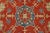 Kazak Rug 8’6” X 13’4” Red Wool Tribal Hand-Knotted Oriental Carpet For Sale In Philadelphia - Image 6 of 15