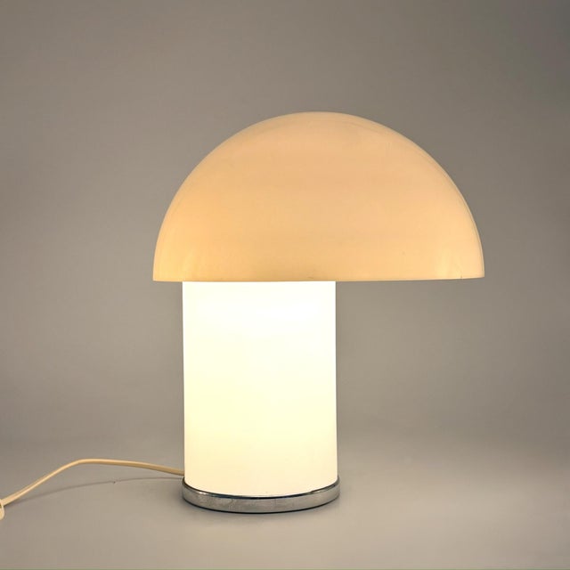 Rare leila table lamp, model 1010, designed by verner panton and marcello siard in 1968 and manufactured by collezioni...