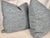 Transitional Kravet Couture Boucle in Blue 22" Pillows-a Pair For Sale - Image 3 of 3
