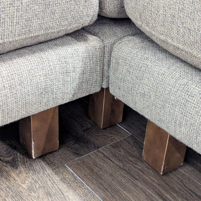 2010s Room & Board Cade Modern Sectional Sofa With Chaise For Sale - Image 5 of 8