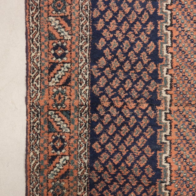 Textile Middle Eastern Afshar Rug in Wool For Sale - Image 7 of 9
