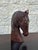 Vintage Equestrian Horse Head Sculptures in Dark Carved Wood - A Pair For Sale - Image 4 of 12