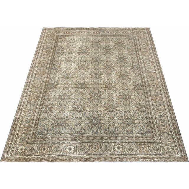 1940s Persian Tabriz Rug For Sale In Los Angeles - Image 6 of 6