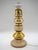 Vintage Golden Glass Table Lamp from Rosdala Glass Works, Sweden, 1970s For Sale - Image 10 of 10