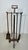 Modernist Steel Fireplace Tools on Stand For Sale - Image 6 of 12