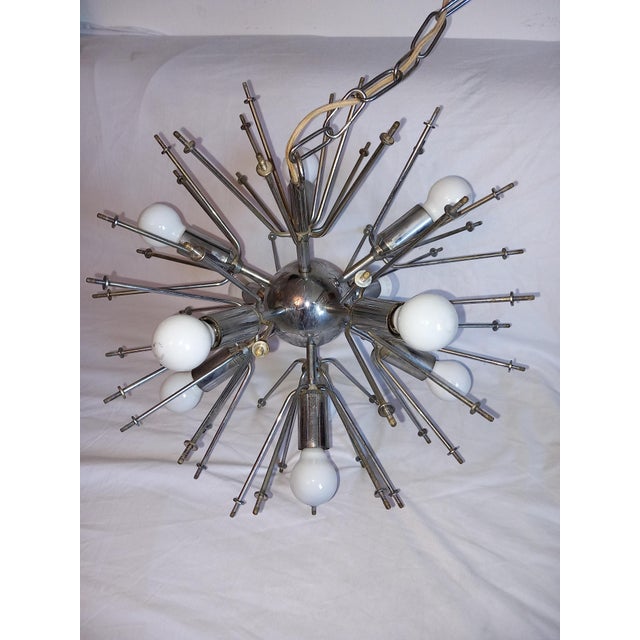 Italian Sputnik Chandelier from Fontane Arte, 1960s For Sale - Image 17 of 18