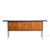 Milo Baughman for Directional Mid Century Walnut, Slate and Brass Console Credenza This credenza measures: 84 wide x 18...