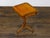 19th Century English Regency Period Fruitwood Guéridon Side Table with Pierced Brass Gallery For Sale - Image 10 of 12