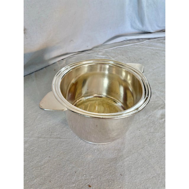 Metal 20th Century Reed & Barton Sheraton Hotel Silver Silverplate Chiller, Ice Bowl For Sale - Image 7 of 11