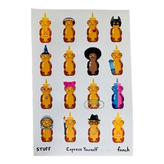 Fnnch - "Express Yourself" Most Honey Bears on a Single Archival Print - Limited Edition For Sale