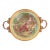 Vintage L’etoile Limoges Fragonard Porcelain Handled Tray 22k Gold France For Sale