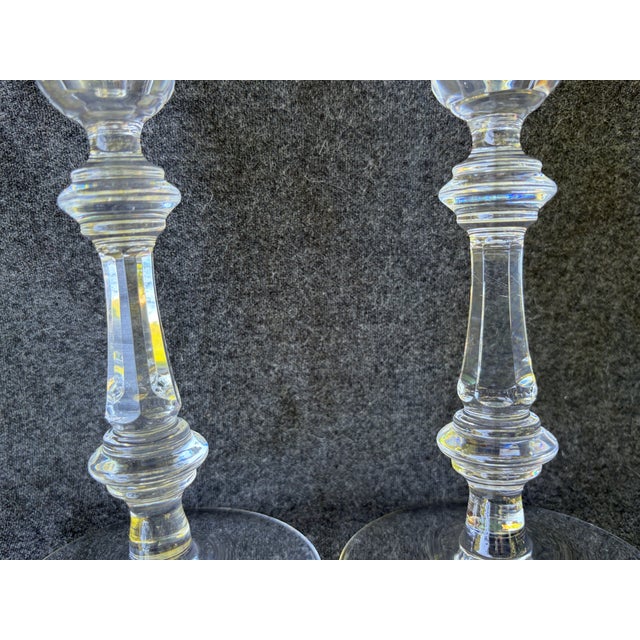 Waterford Crystal Candlesticks "Kenmare" a Pair For Sale In New York - Image 6 of 13