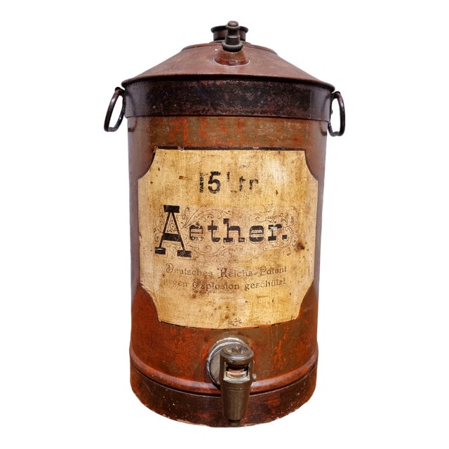 Decorative Pharmacy Ether Dispenser, Germany, 1900s For Sale