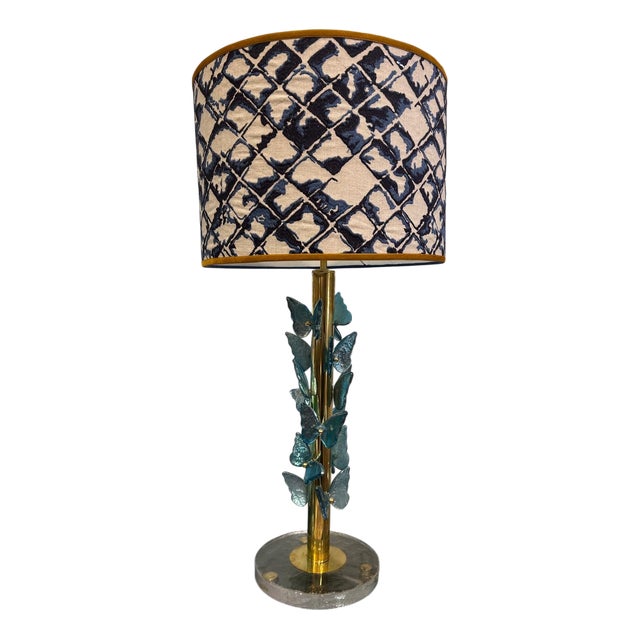 Murano Glass Butterfly Lamp, 1960s For Sale