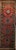 Antique Persian Kurdish Bidjar Runner Rug, Hand-Knotted Wool, Geometric Pattern, Terracotta & Navy, 3x13 For Sale - Image 9 of 17