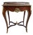 1900s French Louis XVI Mahogany Marble Side Table For Sale