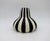 Ceramic Bauhaus Era Velten Vordamm Art Deco Vase Pair in Black and White For Sale - Image 7 of 12