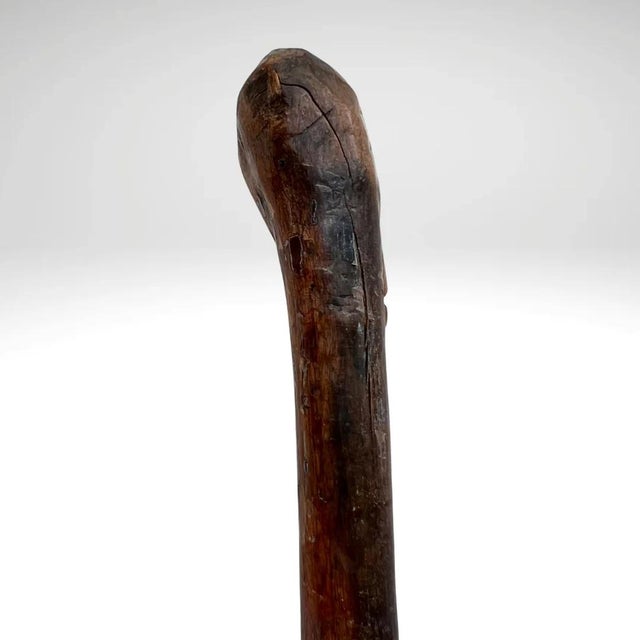 Early 20th Century Early 20th Century Mossi Hunting Stick Burkina Faso For Sale - Image 5 of 8