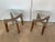 1960s Mid-Century Modern Adrian Pearsall Glass Top End Tables, Unsigned - Set of 2 For Sale - Image 5 of 13