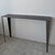 Black Vintage American Postmodern Steel Console Table with Spiral Squiggle Design, 1980s For Sale - Image 8 of 13