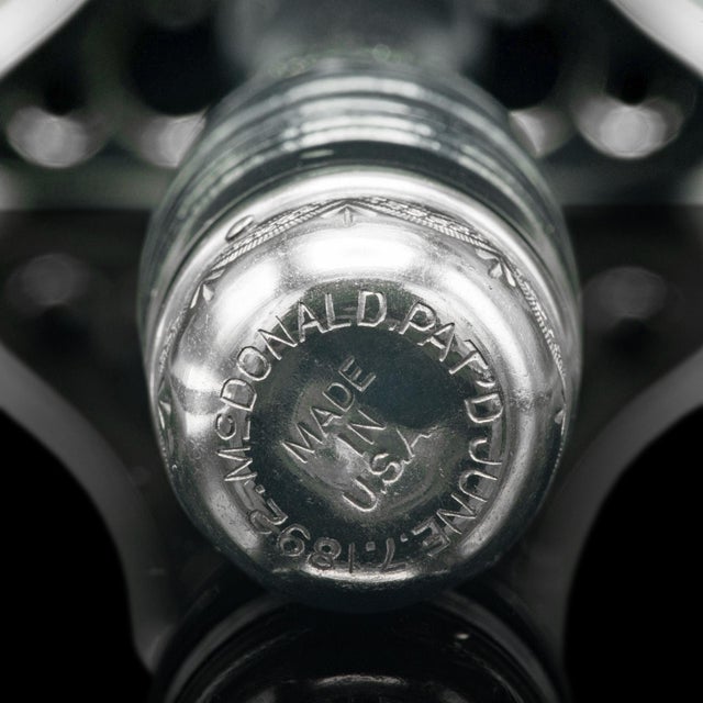 Black 1900's Antique McDonald's Rotary Hat Iron For Sale - Image 8 of 12