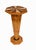 Striking pair of Art Deco style pedestal stands veneered in beautifully figured bird’s eye maple, the warm honey-coloured...