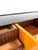 Vintage Two-Tone Wood Sideboard with Black Glass Top, 1960s For Sale - Image 17 of 18