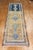 Eclectic tribal looking abrashed Persian Kurd runner. Measures: 3'7" x 13'11".