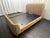 Wood Rh Valentina Upholstered Bed — Queen | Camel Performance Velvet For Sale - Image 7 of 18
