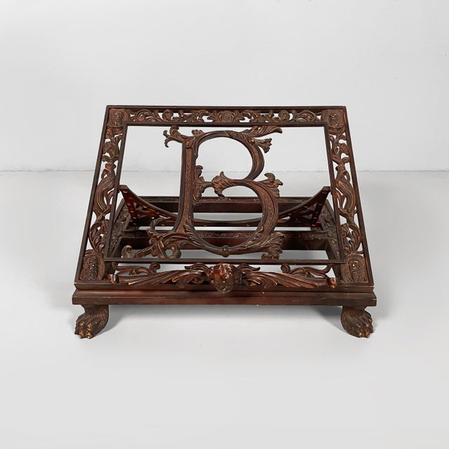 Italian Bookstand in Bakelite, 1930s For Sale - Image 3 of 18