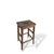 Rustic Rustic Oak and Pine Bar Stool For Sale - Image 3 of 8